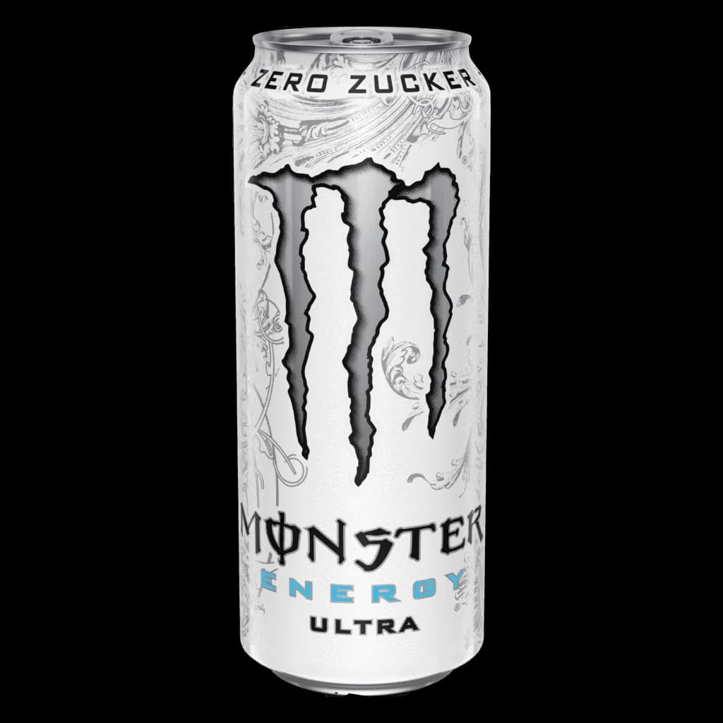 White Monster Energy